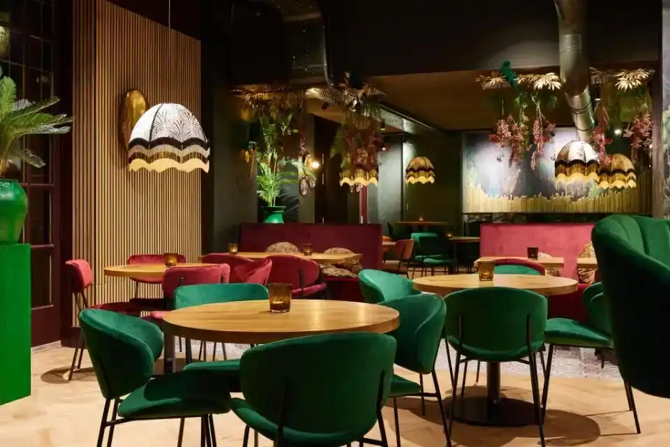 Interieur van restaurant Mooij in Alkmaar
